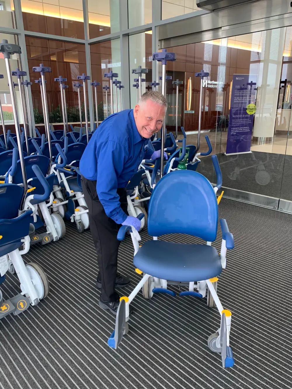 medical shower chair